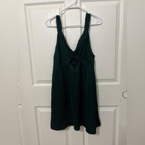 NEVER WORN Women’s Large American Eagle Outfitters Dark Green Dress